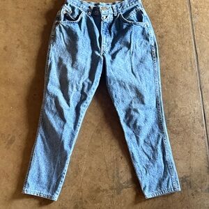 Classic vintage chic Blue Denim Jeans 26
